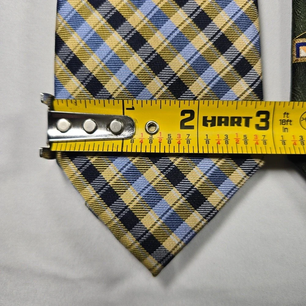 Jos. A. Bank Signature Gold Silk Tie Lot of 5 Old Money Business‎ Designer